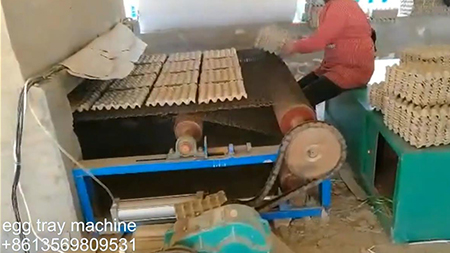 2500pcs egg tray per hour with brick oven dryer production line